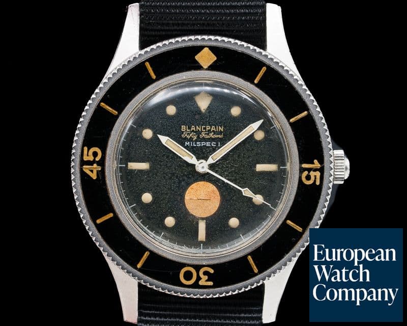 Image of Blancpain Fifty Fathoms Milspec 1 Radium Circa 1959