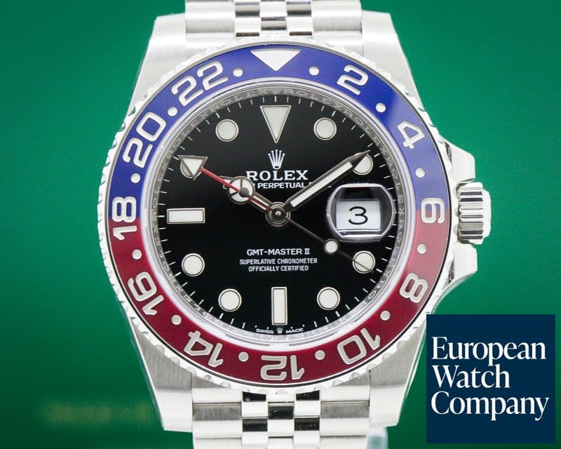 Image of Rolex GMT Master II Ceramic "Pepsi" SS / Jubilee UNWORN