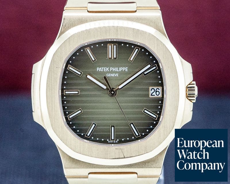 Image of Patek Philippe Jumbo Nautilus 5711R 18K Rose Gold Brown Dial / Bracelet 
