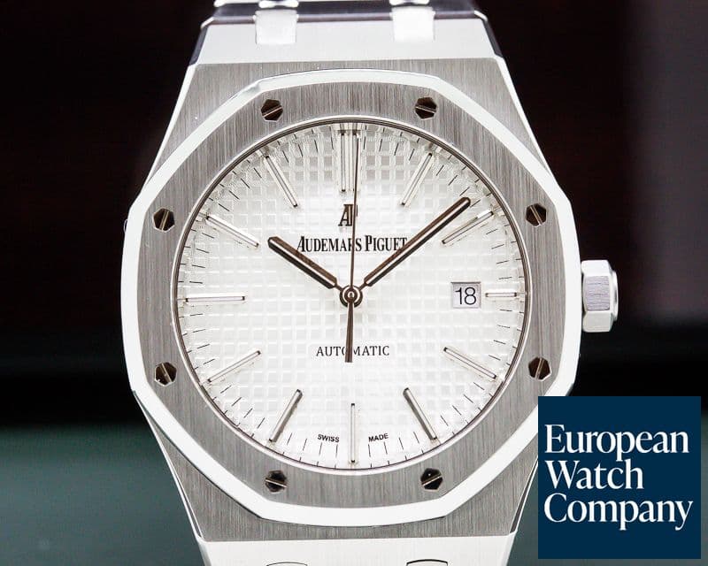 Image of Audemars Piguet Royal Oak White Dial SS / SS