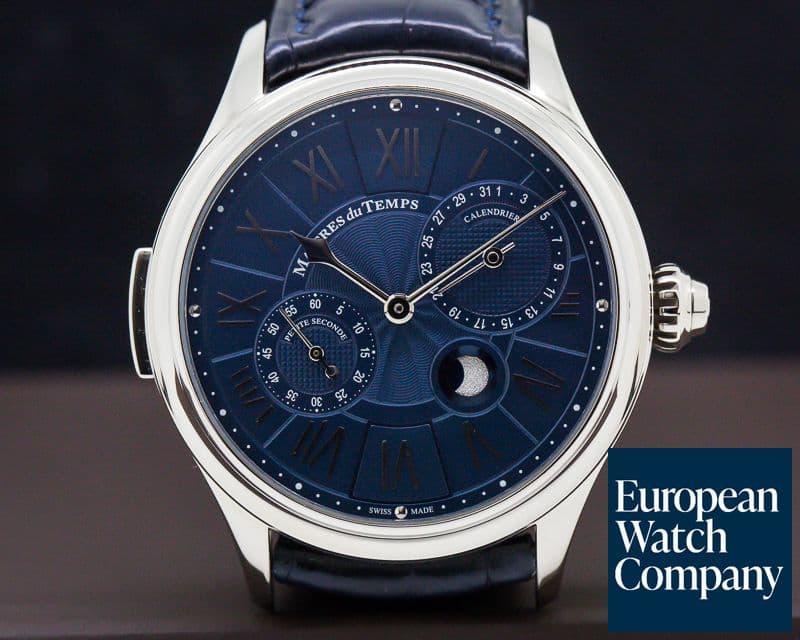 Image of Maitres Du Temps Chapter 3 Reveal 18k White Gold Blue Dial