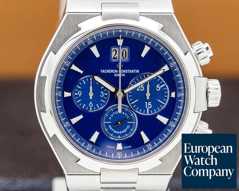 Image of Vacheron Constantin Overseas Chronograph Blue Dial SS / SS  