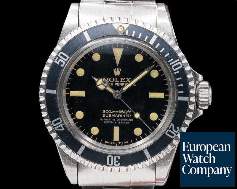 Image of Rolex Submariner 5512 4 Line Gilt FULL GLOSS 1966