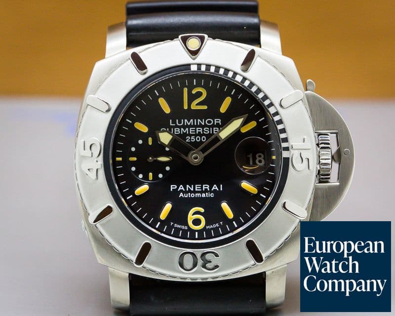 Image of Panerai Luminor Submersible SS Limited to 1000 Pieces VERY NICE