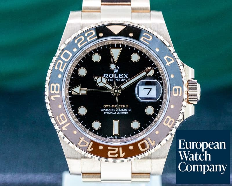 Image of Rolex GMT Master II 18K Everose Ceramic Root Beer