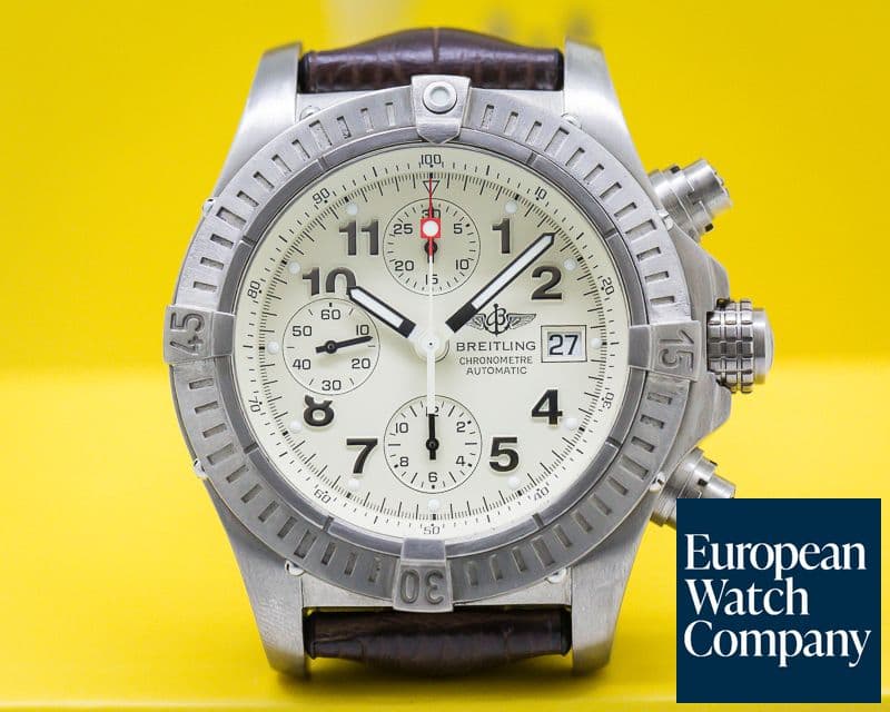 Image of Breitling Aeromarine Chronograph Super Avenger Titanium 