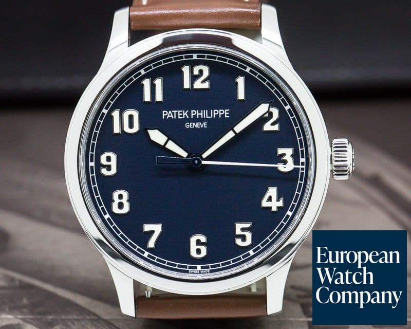Image of Patek Philippe Pilot Calatrava Steel "New York" Limited Edition 