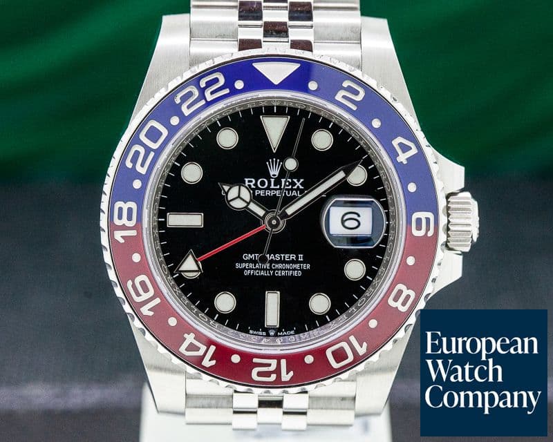 Image of Rolex GMT Master II Ceramic "Pepsi" SS / Jubilee 
