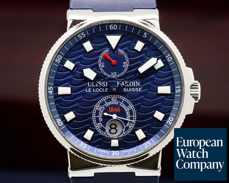Image of Ulysse Nardin Maxi Marine blue Wave Ltd

