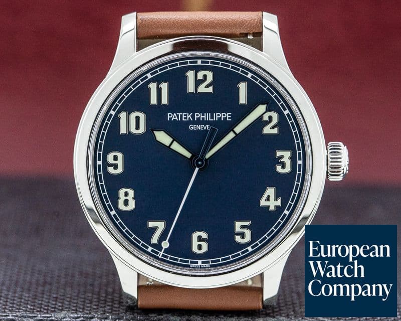 Image of Patek Philippe Pilot Calatrava Steel "New York" Limited Edition 