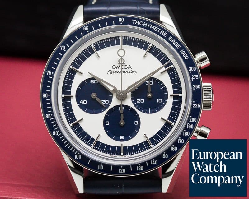 Image of Omega Speedmaster CK 2998 Silver / Blue Dial LIMITED