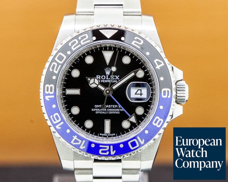 Image of Rolex GMT Master II Ceramic Black & Blue SS 