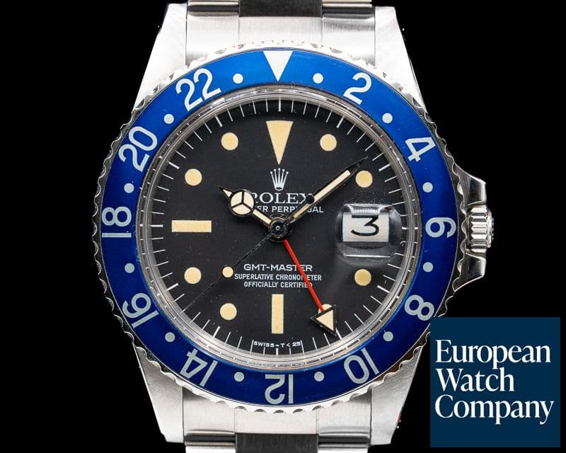Image of Rolex GMT Master "Blueberry" MKIII Radial Dial SS WOW
