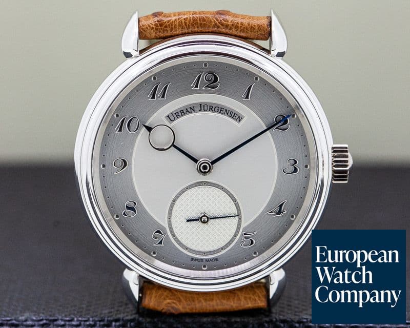 Image of Urban Jurgensen 1140L Platinum Silver Dial / Breguet Numerals