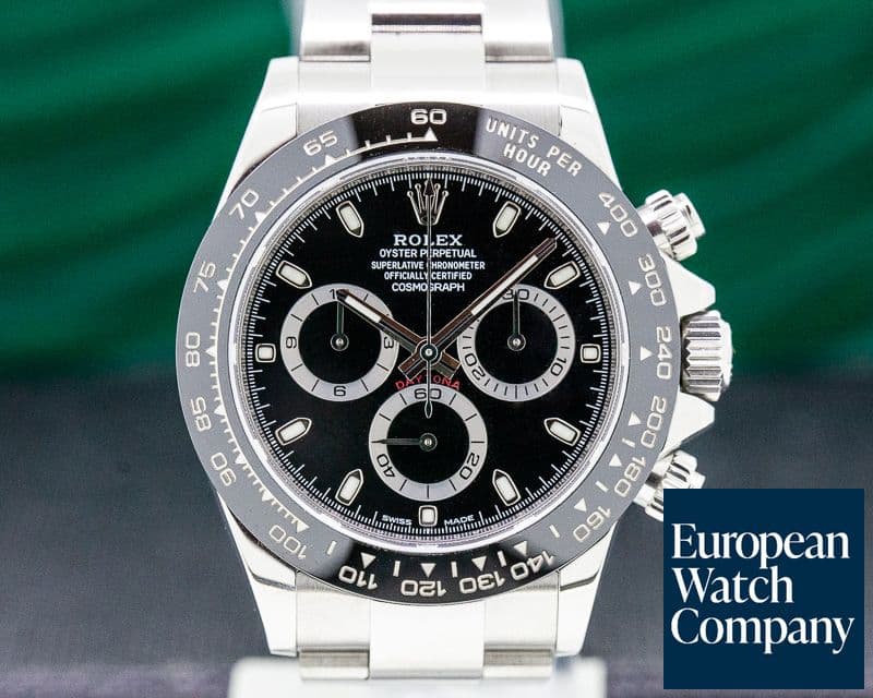 Image of Rolex Daytona Ceramic Bezel SS / Black Dial 