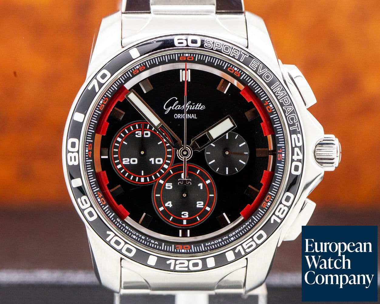 Image of Glashutte Original Sport Evolution Impact Chronograph 46MM