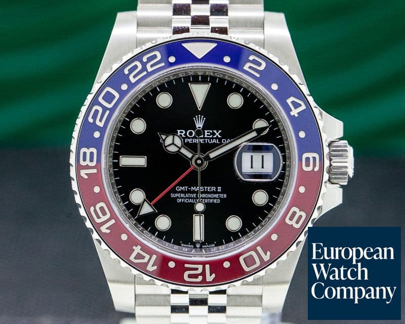 Image of Rolex GMT Master II Ceramic "Pepsi" SS / Jubilee UNWORN