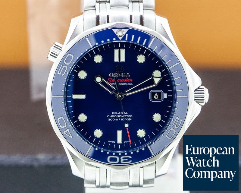 Image of Omega Seamaster Professional Black Dial Co-Axial SS / SS 