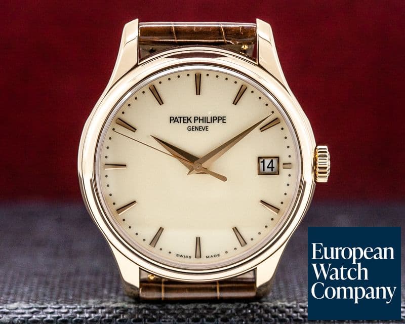Image of Patek Philippe Calatrava Automatic 18K Rose Gold / Deployant