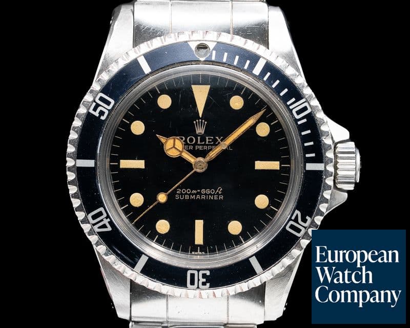 Image of Rolex Gilt 5513 Submariner Glossy NICE Circa 1964