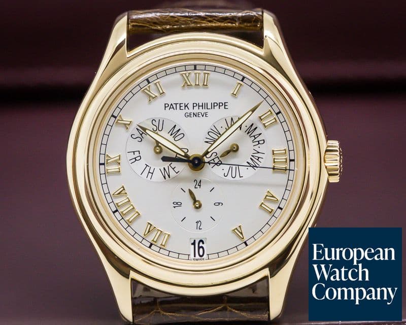 Image of Patek Philippe Annual Calendar Ivory Dial Yellow Gold 


