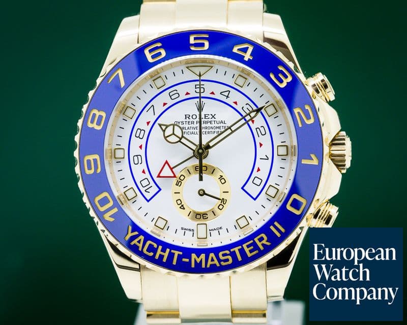 Image of Rolex Yacht Master II 18K Yellow Gold 2018 NEW DIAL + HANDS