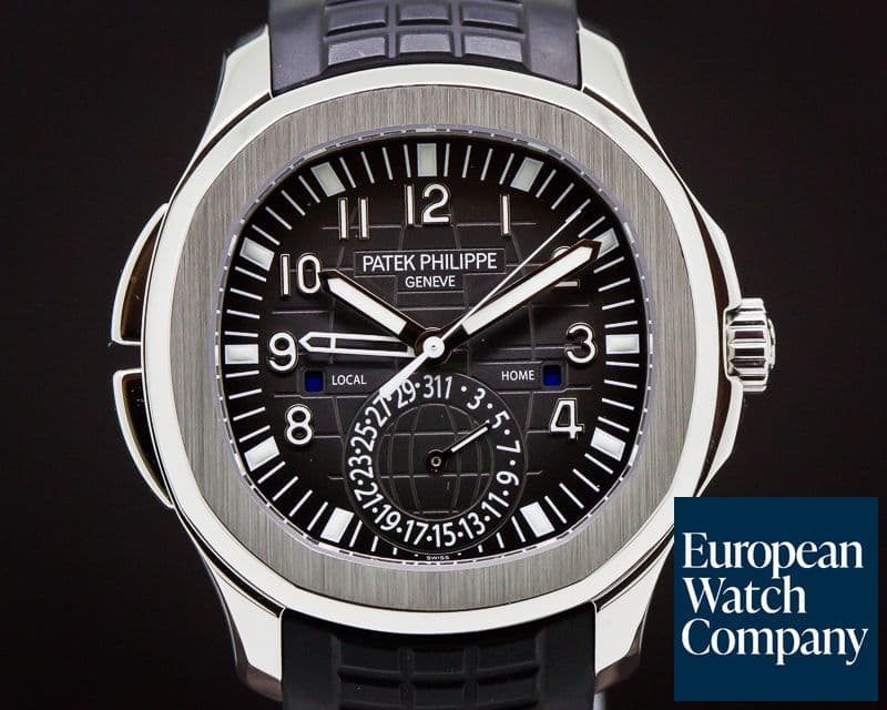 Image of Patek Philippe Aquanaut Travel Time SS / Rubber 
