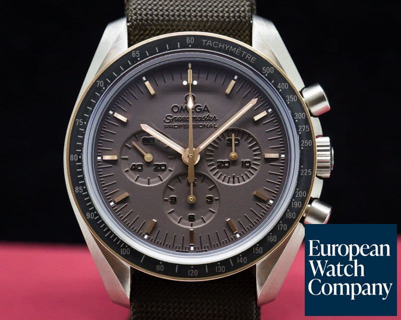 Image of Omega Apollo 11 Speedmaster Moonwatch Titanium / 18K Rose Gold 