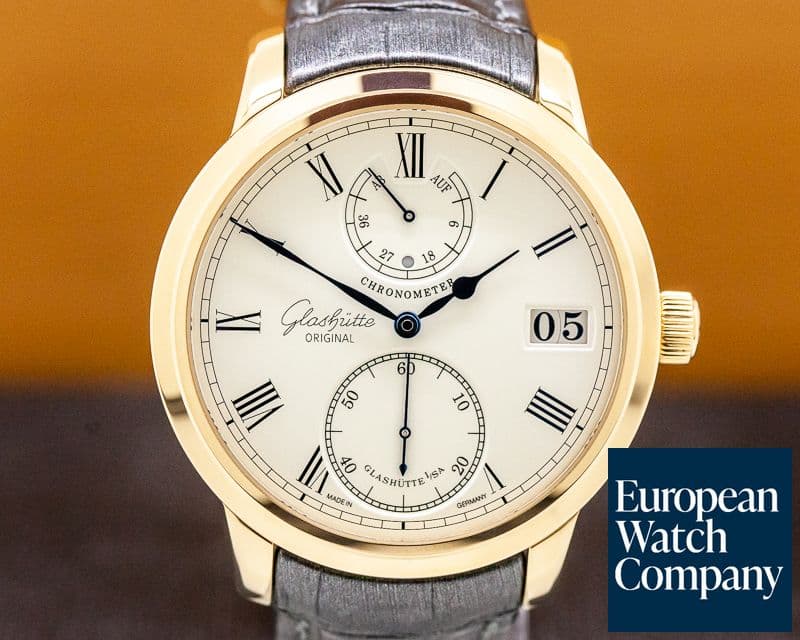 Image of Glashutte Original Senator Chronometer 18K Rose Gold