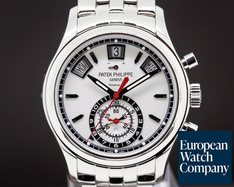 Image of Patek Philippe TIFFANY & CO Annual Calendar Chronograph SS DISCONTINUED