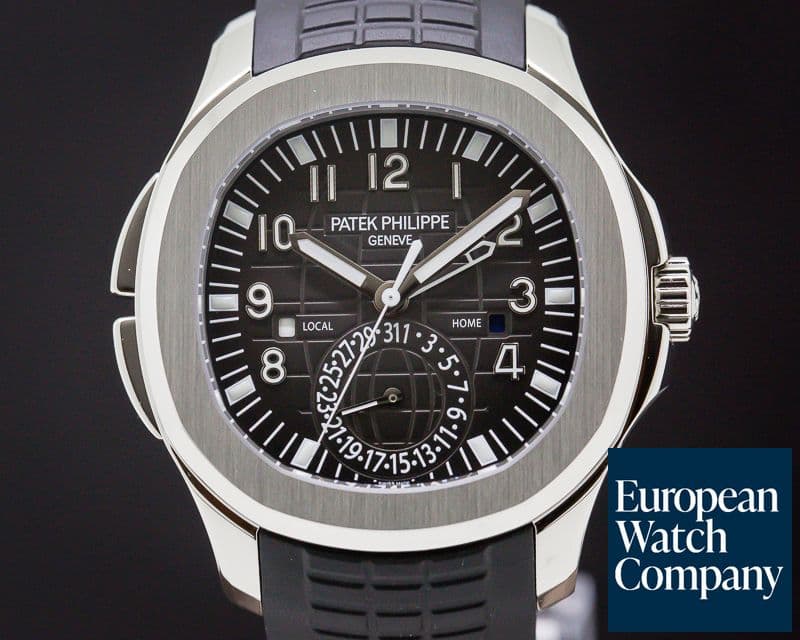 Image of Patek Philippe Aquanaut Travel Time SS / Rubber UNWORN
