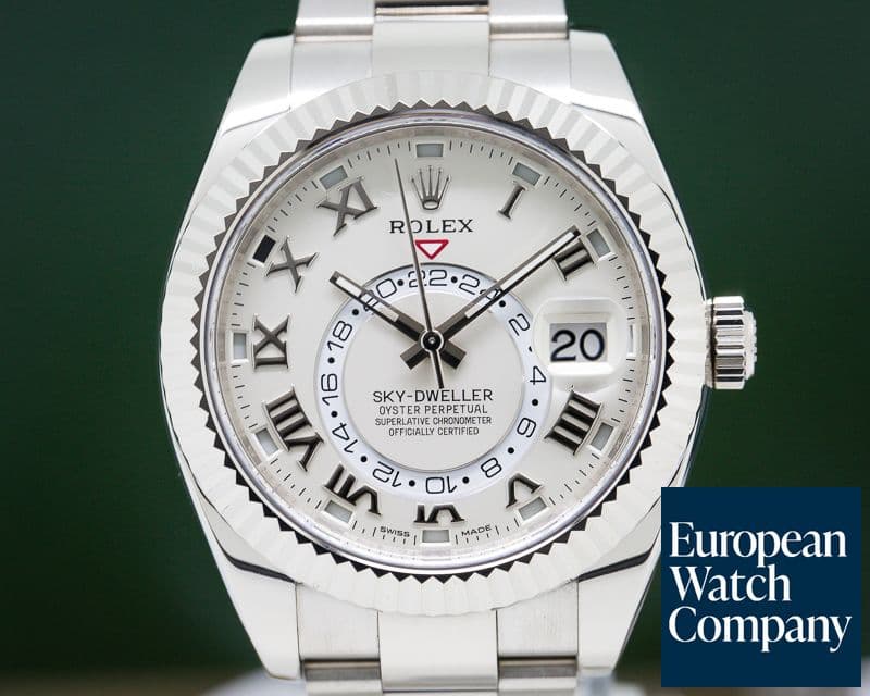 Image of Rolex Sky Dweller 18K White Gold 
