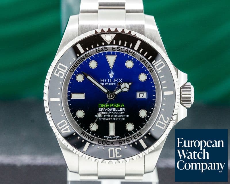 Image of Rolex Sea Dweller Deep Sea Deep Blue JAMES CAMERON 