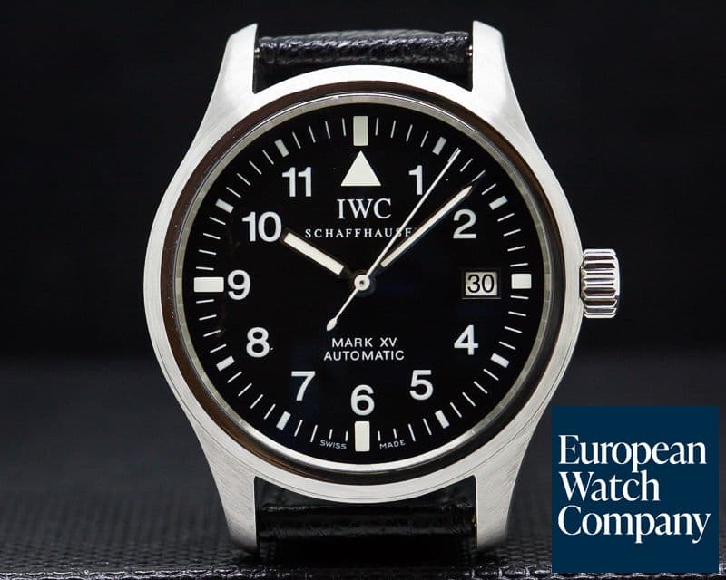 Image of IWC Mark XV SS / Strap Black Dial 