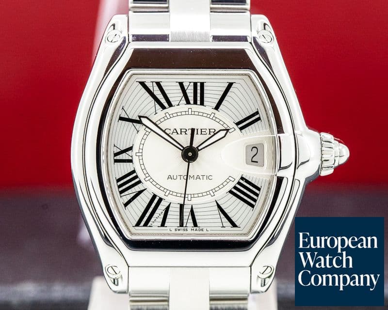 Image of Cartier Roadster Silver Dial SS 38MM