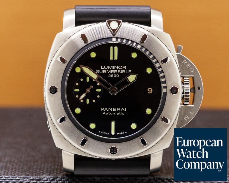 Image of Panerai Luminor 1950 Submersible 2500 Meters Titanium