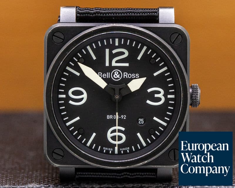 Image of Bell & Ross BR 03-92 Black Dial SS PVD
