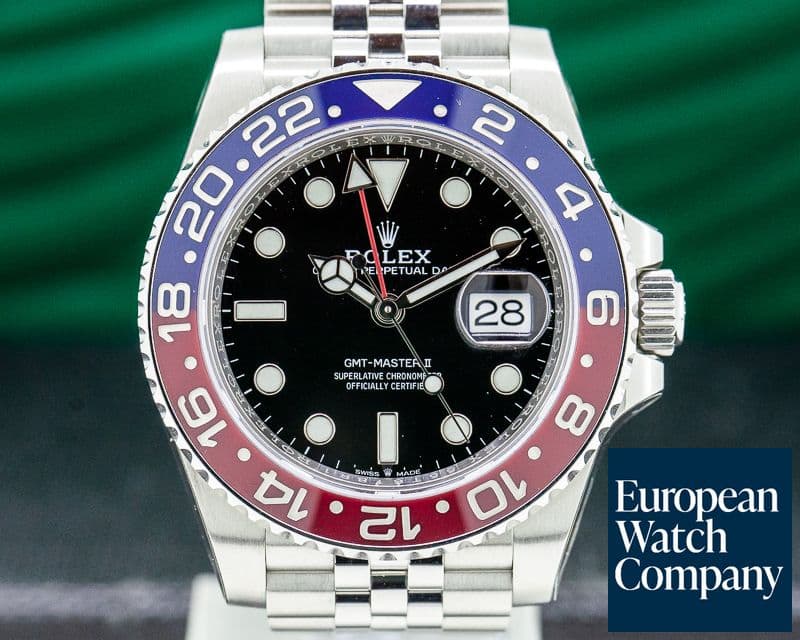 Image of Rolex GMT Master II Ceramic "Pepsi" SS / Jubilee UNWORN