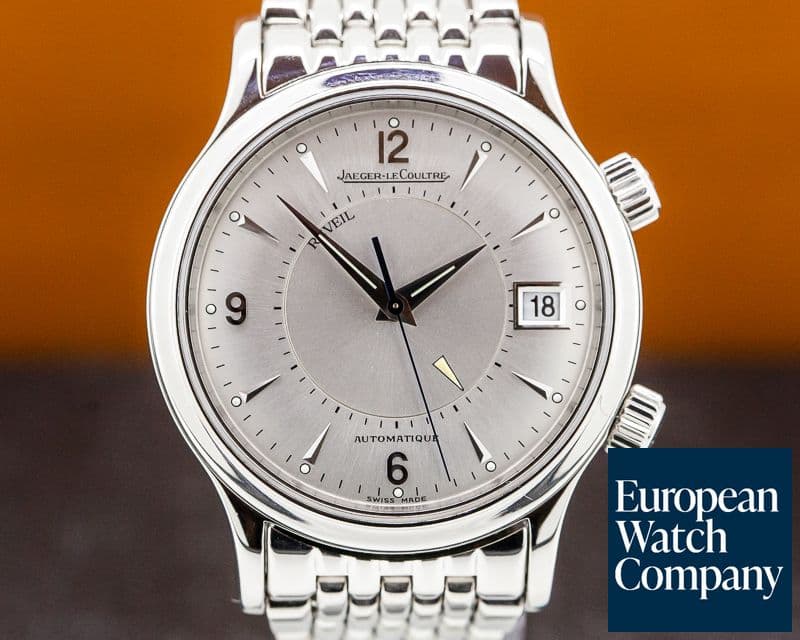 Image of Jaeger LeCoultre Master Reveil Silver Dial SS / SS 