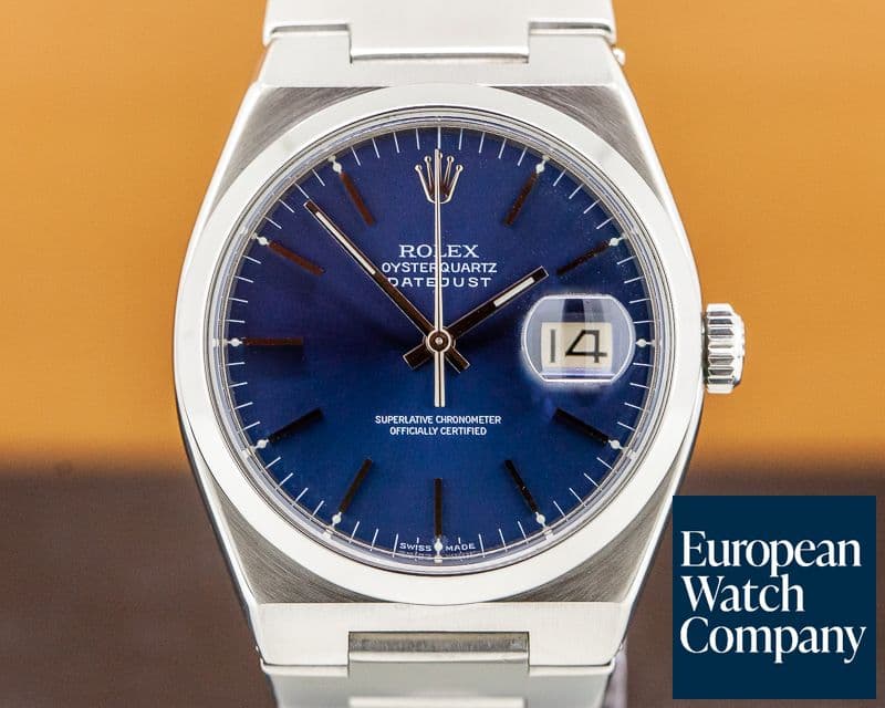 Image of Rolex OysterQuartz Blue Dial / SS