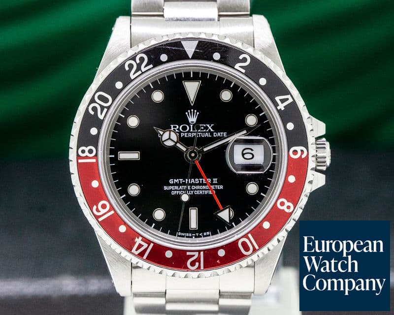 Image of Rolex GMT Master II SS Red / Black Coke