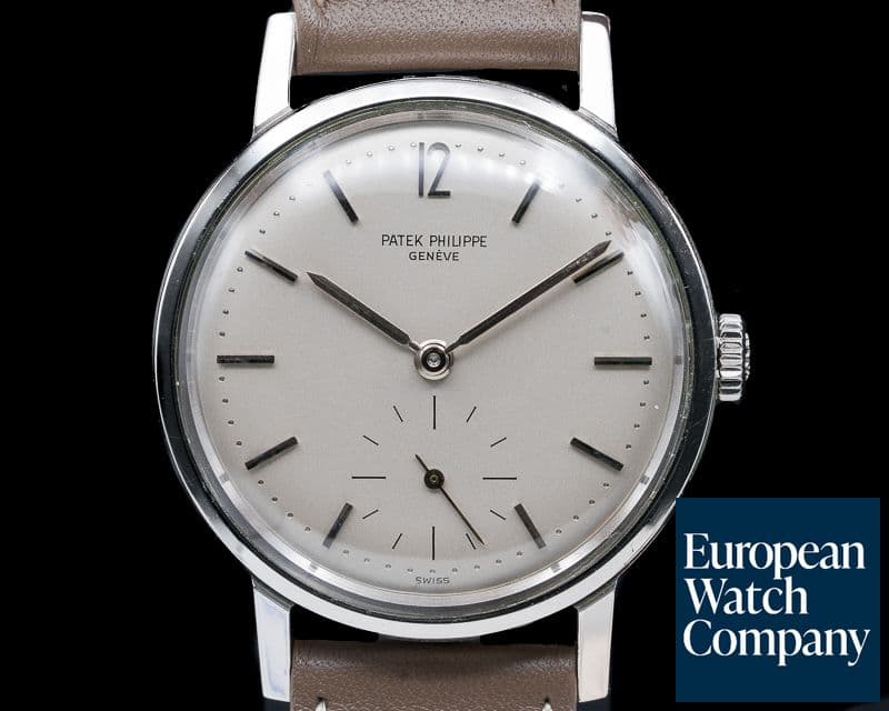 Image of Patek Philippe 3417 Calatrava Anti Magnetic "Amagnetic" Stainless Steel Circa 1960s