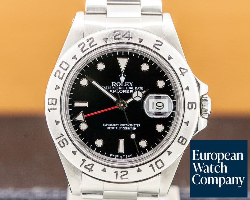 Image of Rolex Explorer II SS Black Dial 