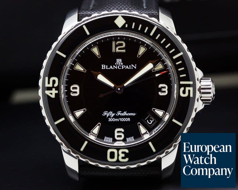 Image of Blancpain Fifty Fathoms Automatic SS / Kevlar