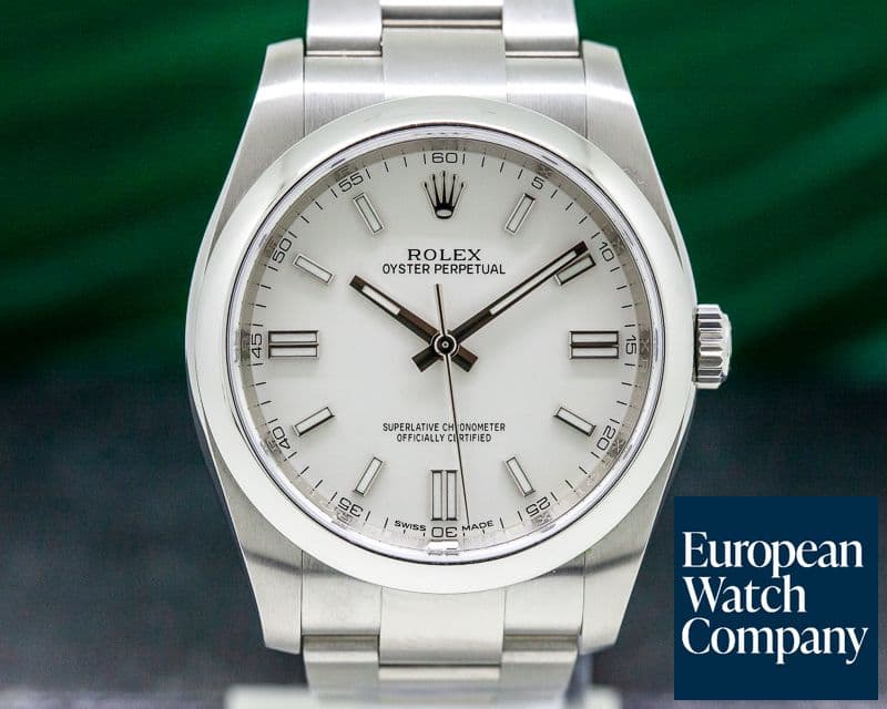 Image of Rolex Oyster Perpetual SS White Dial 