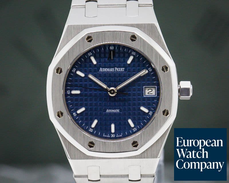 Image of Audemars Piguet Royal Oak 36mm Blue Dial SS FULL SET 