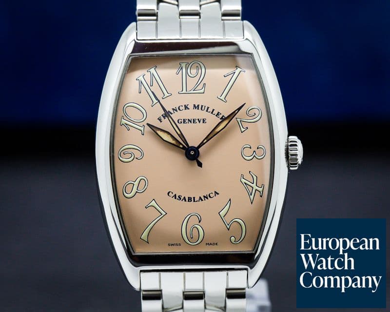 Image of Franck Muller Casablanca SS Salmon Dial 