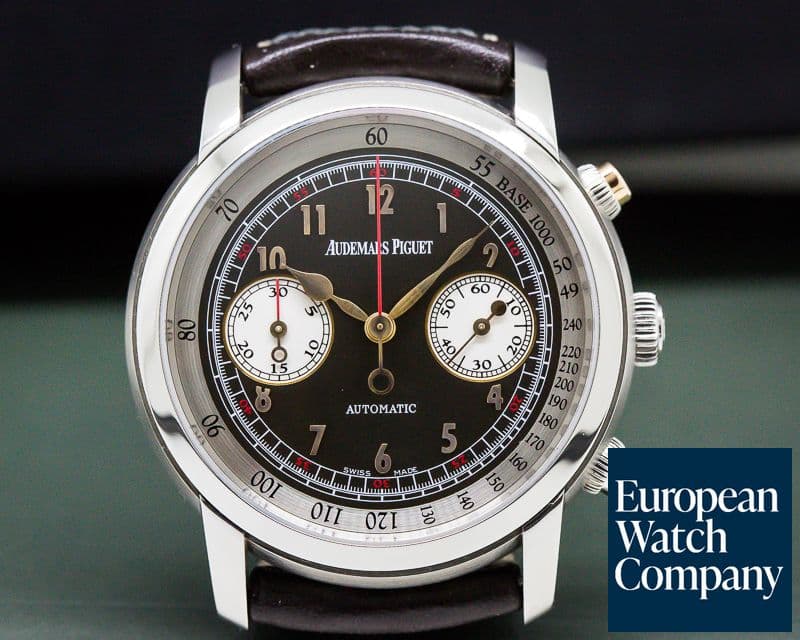 Image of Audemars Piguet Jules Audemars Gstaad Classic Chronograph Titanium / Limited 