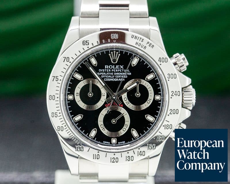 Image of Rolex Daytona Black Dial SS