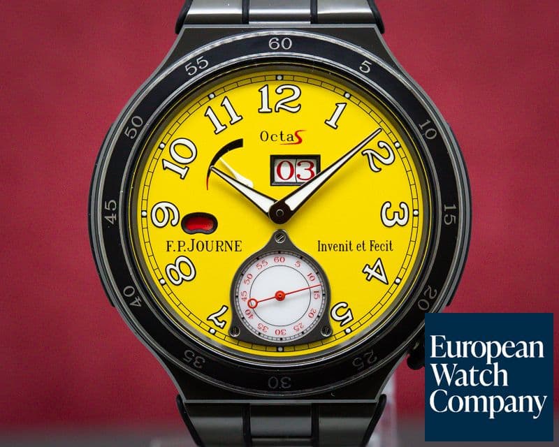 Image of F. P. Journe Octa Sport Titanium Yellow Dial  